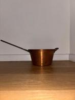 Pot - Koper - Gietijzeren pan, Antiek en Kunst