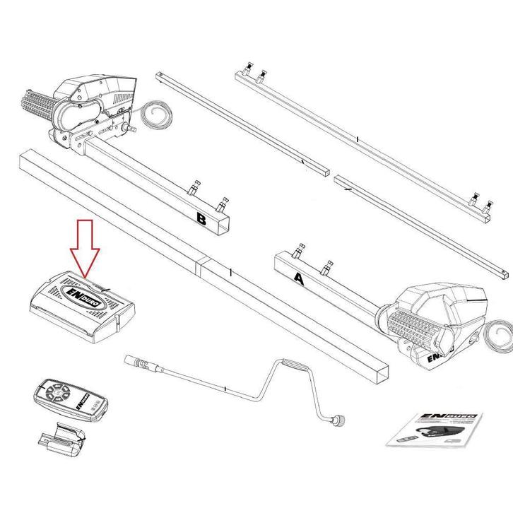 Enduro Electronica besturingskast EM203/EM303(+)/EM313, Caravans en Kamperen, Camper-accessoires, Nieuw, Ophalen of Verzenden