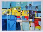 Elena Khmeleva - Futuristic house. Large. Œuvre originale,