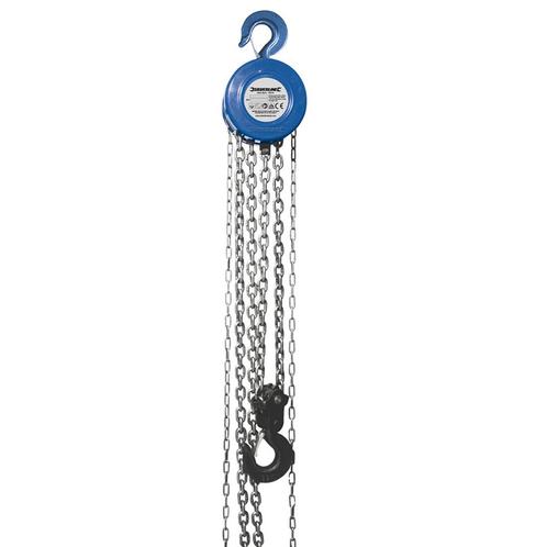 Silverline Handtakel - 3000 kg - 3 meter hijshoogte - Com..., Doe-het-zelf en Verbouw, Gereedschap | Overige machines, Nieuw, Ophalen of Verzenden