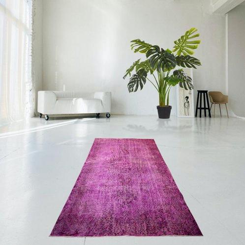 Paarse vintage  Certificaat  Schoon als nieuw - Vloerkleed, Antiek en Kunst, Kunst | Designobjecten