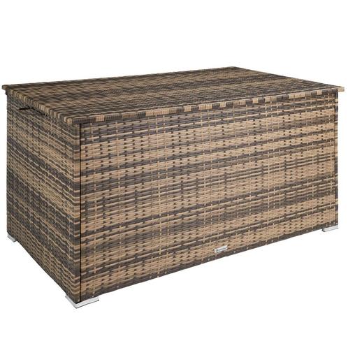 Kussenbox Oslo met aluminium frame 145x82,5x79,5cm - natuur, Tuin en Terras, Overige Tuin en Terras, Verzenden
