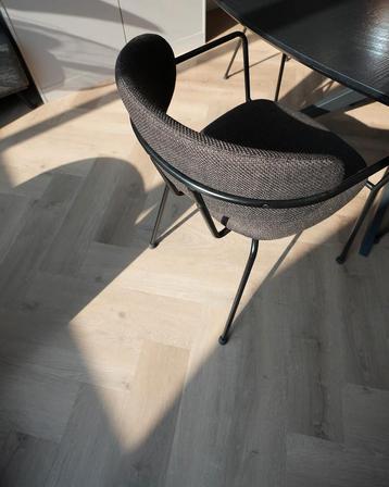 Klik pvc Visgraat licht grijs |  Luxury Floors Visgraat XL beschikbaar voor biedingen