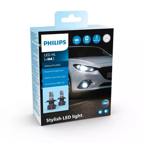 Philips Ultinon Pro3022 LED-HL H4 set LUM11342U3022X2, Auto-onderdelen, Verlichting, Gebruikt, Universele onderdelen, Verzenden
