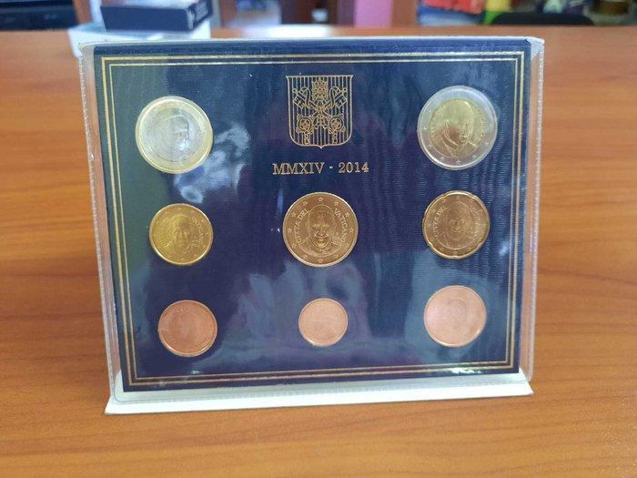Vaticaan. Year Set (BU) 2014 (Zonder Minimumprijs), Postzegels en Munten, Munten | Europa | Euromunten