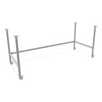 Steigerbuis Bureau Leon | Staal 33.7 mm | Wiel | DIY | Doe-h, Huis en Inrichting, Bureaus, Ophalen of Verzenden, Nieuw