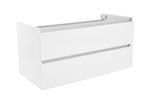 Vision losse onderkast+2 laden 100x47 wit, Huis en Inrichting, Verzenden, Nieuw
