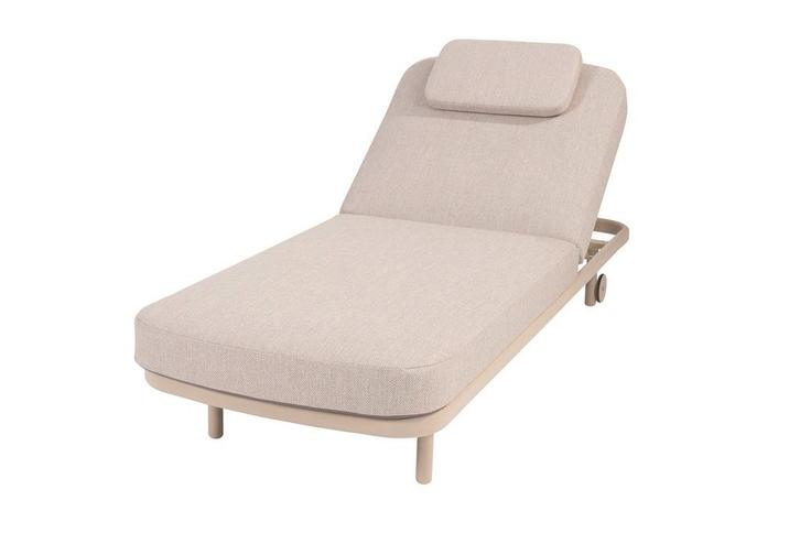 Taste Milano ligbed - Latte, Tuin en Terras, Ligbedden, Nieuw, Overige materialen, Verzenden