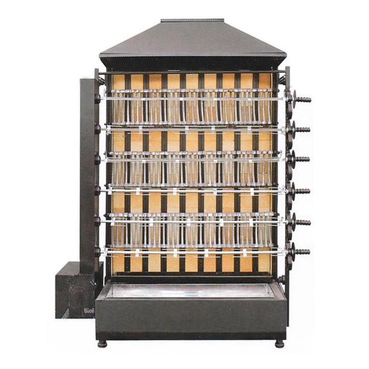 GGM Gastro | Houtskool kippengrill - met 6 spiesen voor 36 |, Tuin en Terras, Barbecue-accessoires, Verzenden