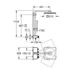 Regendoucheset Grohe Euphoria SmartControl System Cube 31 cm, Nieuw, Ophalen of Verzenden