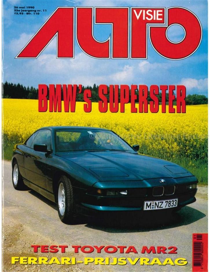 1990 AUTOVISIE MAGAZINE 11 NEDERLANDS, Boeken, Auto's | Folders en Tijdschriften