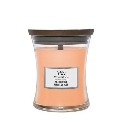 WoodWick Candle Yuzu Blooms Medium (Geurkaarsen), Sieraden, Tassen en Uiterlijk, Uiterlijk | Lichaamsverzorging, Nieuw, Verzenden