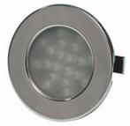 Inbouwspot LED Chroom 12V, Caravans en Kamperen, Nieuw