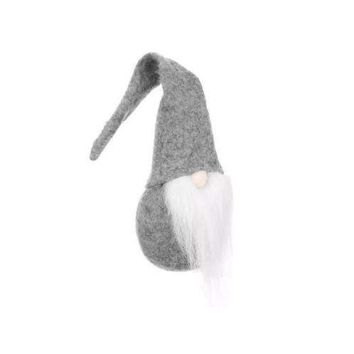 Ruhhy Kabouter - Staat - Kunststof - Grijs (Kerstversiering), Diversen, Kerst, Nieuw, Ophalen of Verzenden