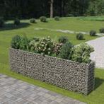 vidaXL Gabion plantenbak verhoogd 360x50x100 cm, 100 cm of meer, Verzenden, Nieuw, Metaal