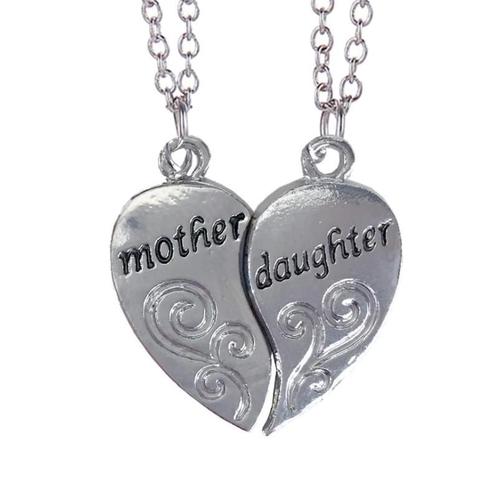Fako Bijoux® - Vriendschapsketting - Mother Daughter Krul, Sieraden, Tassen en Uiterlijk, Kettingen, Verzenden