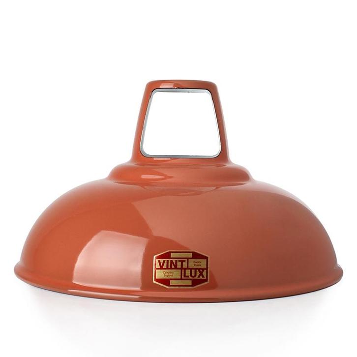 Vintlux Lampenkap 1933 Terracotta - Ø 30 cm - E27, Huis en Inrichting, Lampen | Lampenkappen