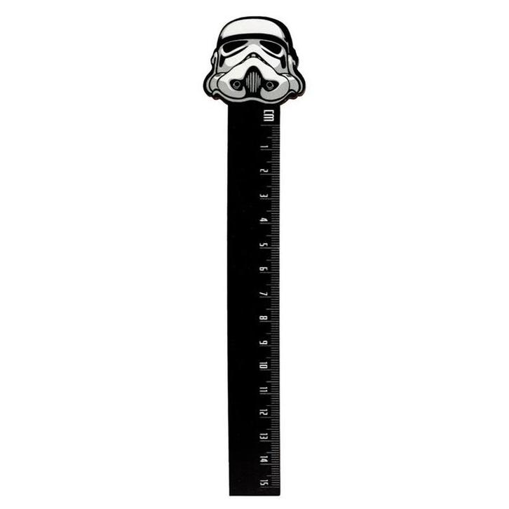 Liniaal Hout - Original Stormtrooper Masker - Zwart & Wit -, Diversen, Schrijfwaren, Nieuw, Ophalen of Verzenden