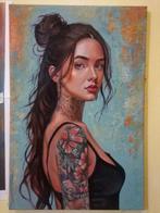 Laura Segatori - She n°100 dalla serie bad girl, Antiek en Kunst, Kunst | Schilderijen | Modern