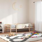 vidaXL Kinderbedframe massief grenenhout 90x200 cm, 90 cm, Eenpersoons, Bruin, Verzenden