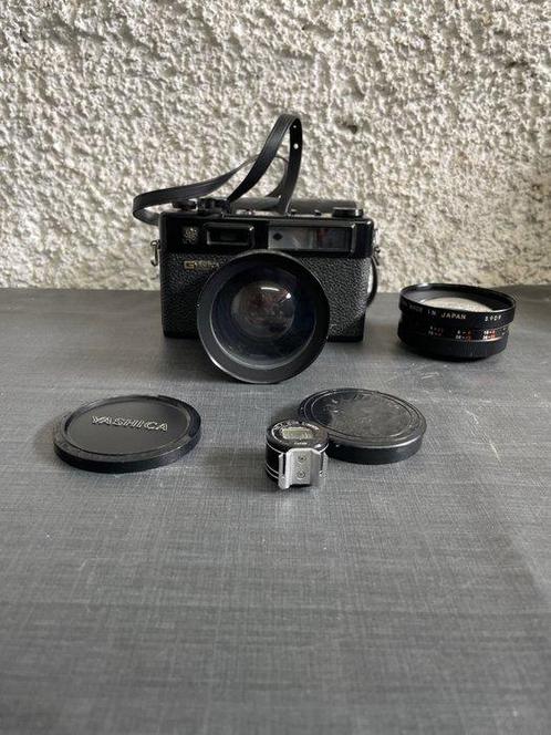 Yashica Electro 35 GT black with Color-Yashinon DX 1,7/40mm, Audio, Tv en Foto, Fotocamera's Analoog