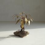 Figuur - Koper, Steen, Vintage jaren 70 palmboom - Daniel