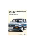 1984 FORD CAPRI BROCHURE DUITS, Boeken, Auto's | Folders en Tijdschriften, Nieuw, Ford, Author