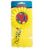 Rozet ballon 30 geel, Kleding | Dames, Ophalen of Verzenden, Nieuw