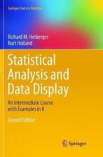 Springer Texts in Statistics- Statistical Analysis and Data, Verzenden, Gelezen, Richard M. Heiberger