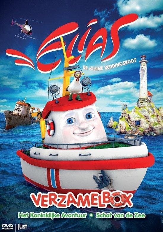 Elias De Kleine Reddingsboot - Verzamelbox - DVD, Cd's en Dvd's, Dvd's | Tekenfilms en Animatie, Verzenden