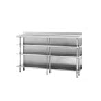 GGM Gastro | Barwerktafel - RVS - 1960x300mm - | BAI203, Zakelijke goederen, Horeca | Meubilair en Inrichting, Verzenden, Nieuw in verpakking