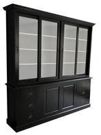 Buffetkast zwart Lopik 240 x 240cm, Huis en Inrichting, Ophalen of Verzenden, Nieuw