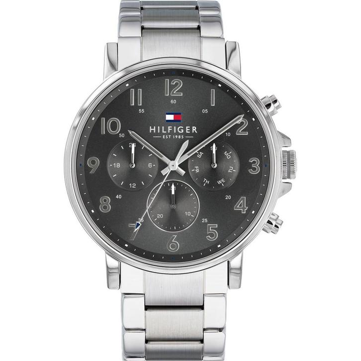 Tommy Hilfiger TH1710384 Horloge - Staal - Goudkleurig- Ø 44, Sieraden, Tassen en Uiterlijk, Horloges | Heren, Verzenden