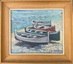 Rafael Durán Benet (1931–2015) - Barcas en la orilla