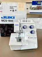 Coverlock Juki 1800 MCS bij de naaimachine speciaalzaak, Zo goed als nieuw