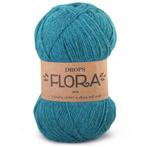 DROPS Flora Mix - 11 petroleum - Wol Garen, Hobby en Vrije tijd, Ophalen of Verzenden, Nieuw