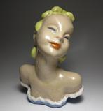Buste, Art Deco Bust - 20.5 cm - Terracotta - 1930