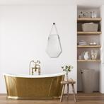 Spiegel - Trion Imena - Decoratief Spiegelglas - Goud -, Huis en Inrichting, Woonaccessoires | Spiegels, Ophalen of Verzenden