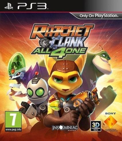 Ratchet & Clank All 4 One (PS3 Games), Spelcomputers en Games, Games | Sony PlayStation 3, Zo goed als nieuw, Ophalen of Verzenden