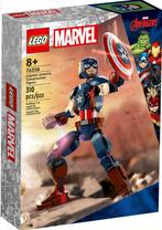 Lego Super Heroes Marvel 76258 Captain America bouwfiguur, Nieuw, Ophalen of Verzenden