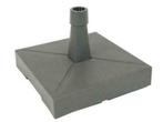 Lesli parasolvoet beton 40 kg., Tuin en Terras, Parasols, Nieuw, Parasolvoet
