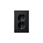 JUNG LS990 Wandcontactdoos 2V met randaarde inbouw, Ophalen of Verzenden, Nieuw