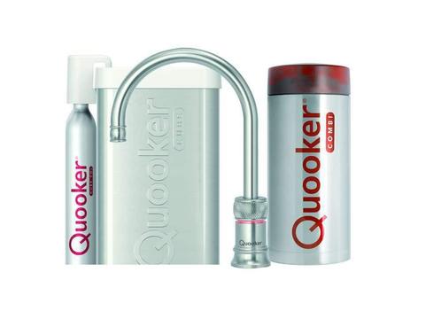 €2229 QUOOKER COMBI+ CLASSIC NORDIC ROUND RVS + CUBE – 22+C, Huis en Inrichting, Keuken | Keukenbenodigdheden, Ophalen of Verzenden