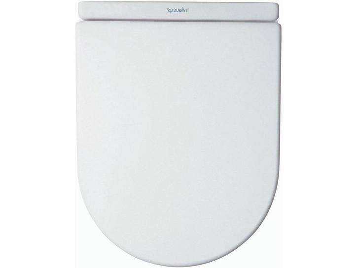 Duravit Starck 3 - Toiletbril - D-vorm - Wit, Huis en Inrichting, Woonaccessoires | Overige, Zo goed als nieuw, Verzenden