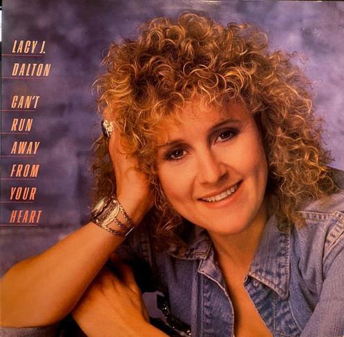 LP gebruikt - Lacy J. Dalton - Cant Run Away From Your H..., Cd's en Dvd's, Vinyl | Pop, Zo goed als nieuw, Verzenden
