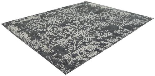 Kayoom River Vloerkleed 120 x 170 cm Antraciet, Huis en Inrichting, Stoffering | Tapijten en Kleden, Ophalen of Verzenden