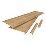 Overzettreden stootborden set van 6 PVC 120x32x4,6 cm eikenk, Huis en Inrichting, Verzenden, Nieuw