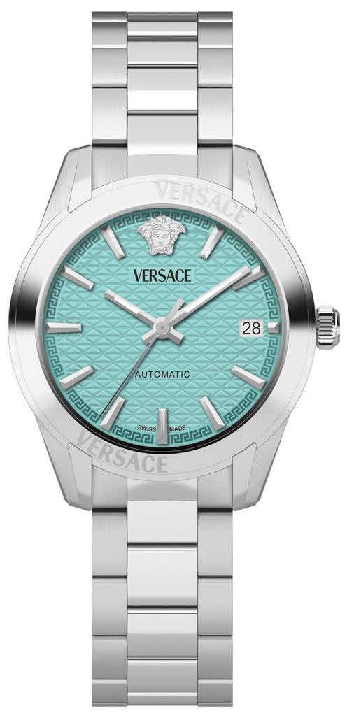 Versace VESCA0324 Greca Classic automatisch horloge 35 mm, Sieraden, Tassen en Uiterlijk, Horloges | Dames, Staal, Nieuw, Staal