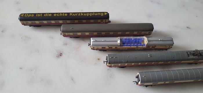 Fleischmann, Trix N - Modeltrein (10) - Set losse TEE, Hobby en Vrije tijd, Modeltreinen | N-Spoor