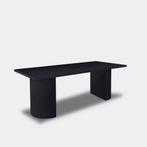 Tafel Boomstam Eikenhout  Half Rond  140x90, Huis en Inrichting, Tafels | Eettafels, Nieuw